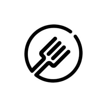 Cooking Logo Element Vector . Cooking Line Vector