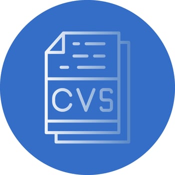 File Extensions Vector Icon Design