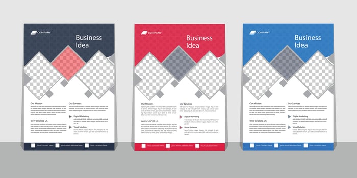 Modern Business Flyer Template Pro Vector
