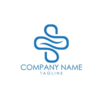 medical hospital logo vector