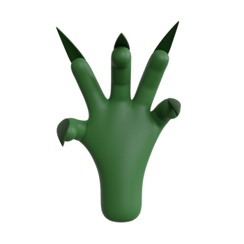 3d rendering of halloween day icons png