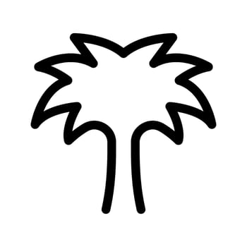 Palm Icon Vector Symbol Design Illustration