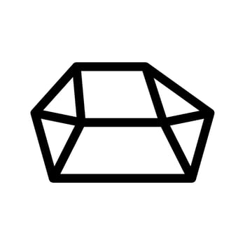 Stone Icon Vector Symbol Design Illustration