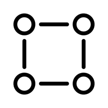 Bounding Icon Vector Symbol Design Illustration