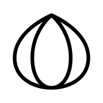 Onion Icon Vector Symbol Design Illustration