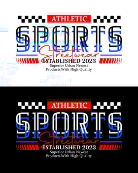 Sports typography slogan urban style t shirt design vector, for t-shirt, posters, labels, etc. vector