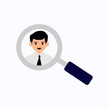 Business Illustration Element Vector . Person Business Illustration .