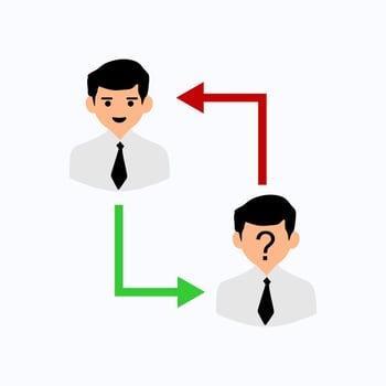 Business Illustration Element Vector . Person Business Illustration .