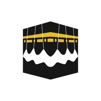 Makkah Illustration Element Vector . Mecca Illustration . kaaba Element Vector