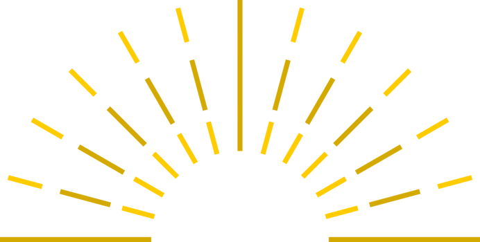 sun with line sunshine light rays boho png