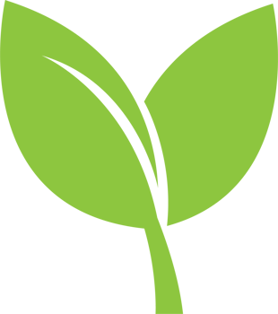 The eco icon element for environment or ecologically concept png