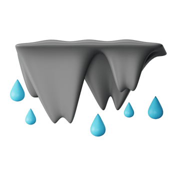Stalactite 3D Render Icon Illustration png