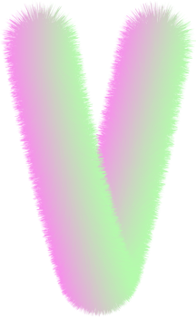 Letter illustration. Hand drawn picture png