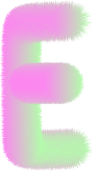 Letter illustration. Hand drawn picture png