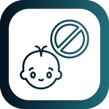 Ban Vector Icon Design