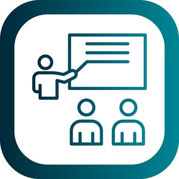 Training Vector Icon Design