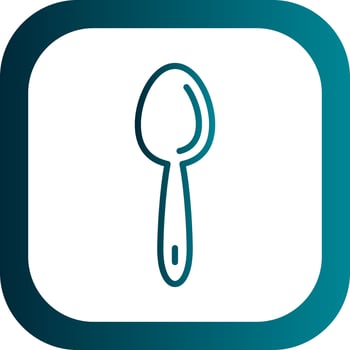 Spoon Vector Icon Design