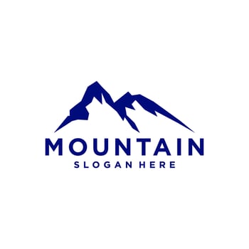 Mountain Logo Element Vector . Landscape Mountain . Adventure Logo