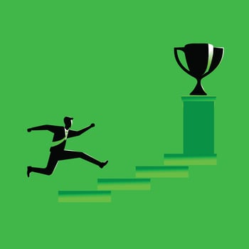 silhouette of businessman doing his activities vector