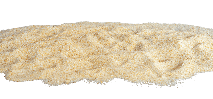 close up of a pile of beach sand png