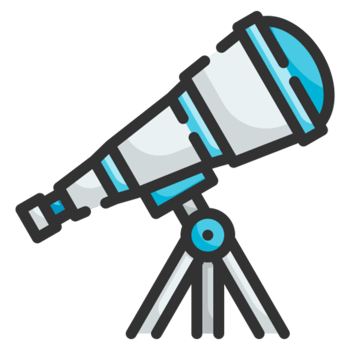 telescope icon design png