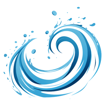 water splatter colorful ai generative png