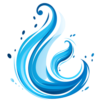 water splatter colorful ai generative png
