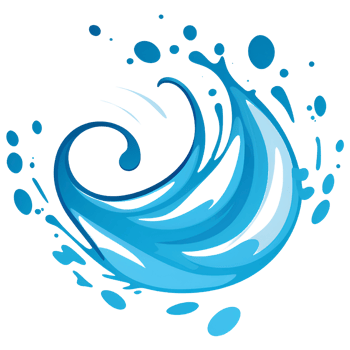 water splatter colorful ai generative png