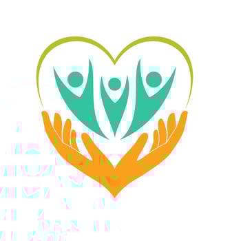 family care vector logo