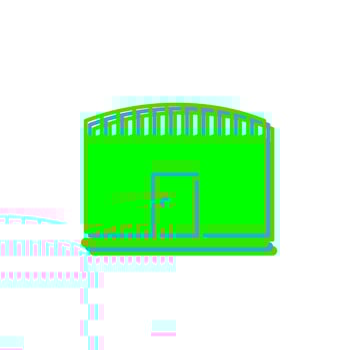 Unique Shop Vector Icon