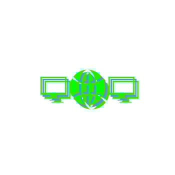 Unique Networks Vector Icon