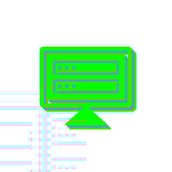 Corrupted Data Vector Icon