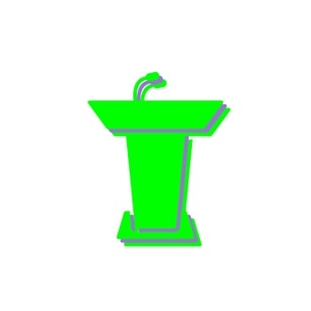 Podium Vector Icon
