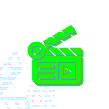 Clapper Board Vector Icon