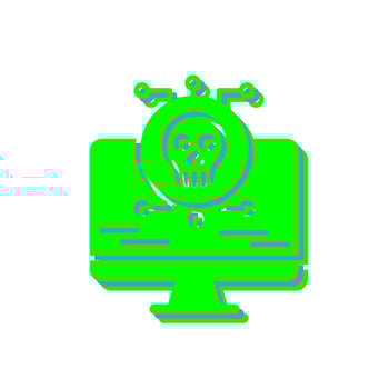 Virus Attack Vector Icon