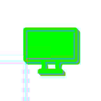 Lcd Vector Icon