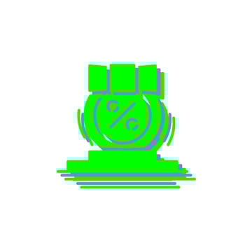Ribbon Vector Icon