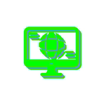Monitor Vector Icon
