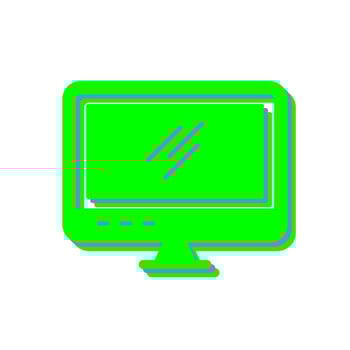 Screen Vector Icon