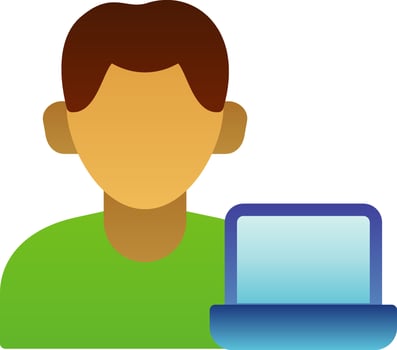 User Vector Icon Design