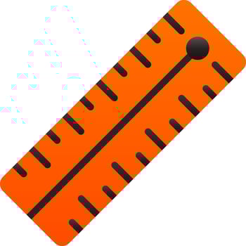 Ruler Vector Icon Design
