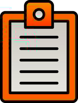 Clipboard Vector Icon Design