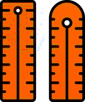 Rulers Vector Icon Design