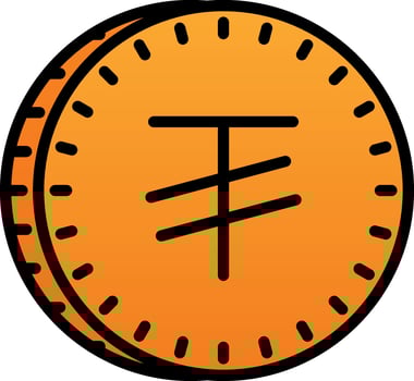 Tughrik Vector Icon Design