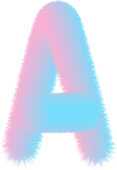 Letter illustration. Hand drawn picture png