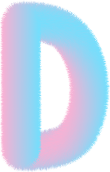 Letter illustration. Hand drawn picture png