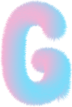 Letter illustration. Hand drawn picture png