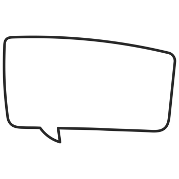 Speech symbol talk and thinking hand drawn style. Bubble with clouds thin line. png