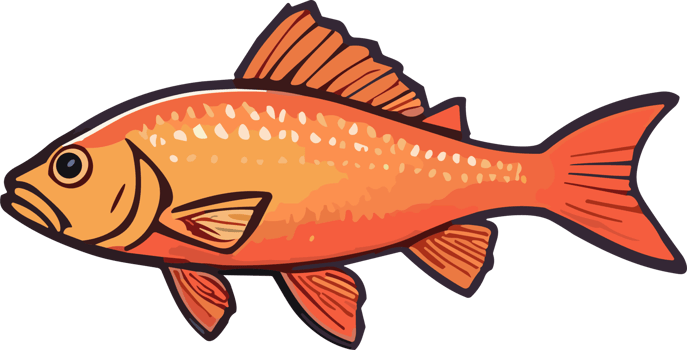 Fresh Fish AI Generative png
