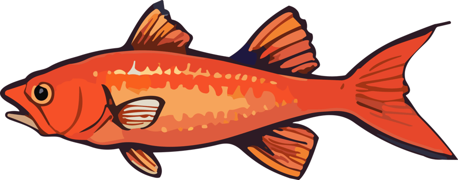 Fresh Fish AI Generative png